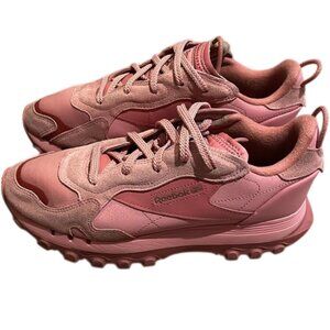 Reebok x Cardi B Classic Leather Sneaker Shoes Dusty Rose Women’s Size 9